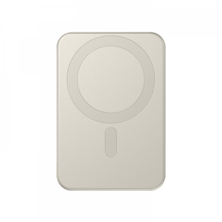 Satechi Qi2 5K Magnetic Power Bank with Stand - Sand [6]