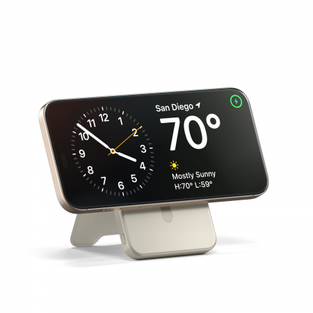 Satechi Qi2 5K Magnetic Power Bank with Stand - Sand [4]