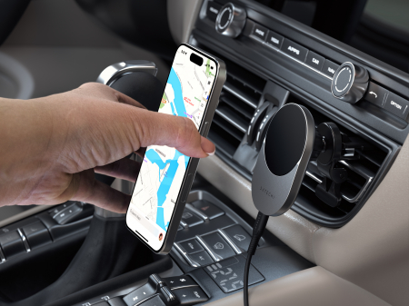 Satechi Qi2 Wireless Car Charger - Space Gray [5]
