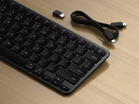 Satechi Slim EX1 Wireless Keyboard - US English - Space Black [3]