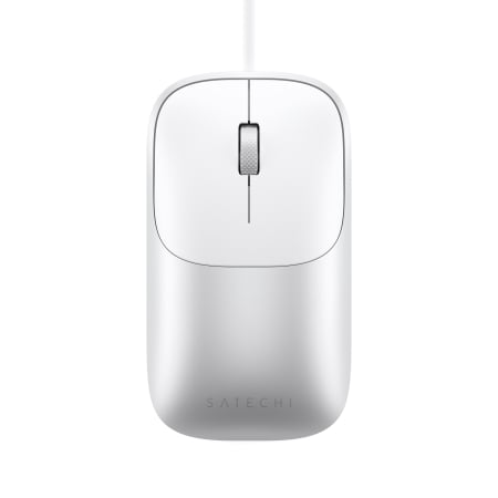 Sisteme PC & Periferice - Satechi Slim LX Wired Mouse - Silver