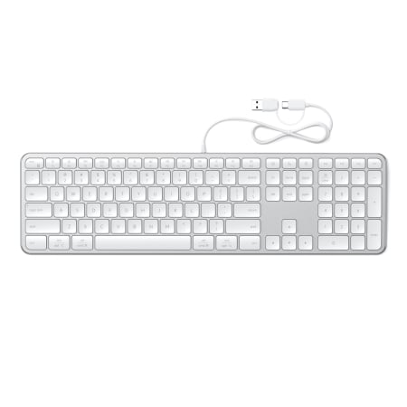 Sisteme PC & Periferice - Satechi Slim LX3 Wired Keyboard - US English - Silver