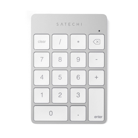 Sisteme PC & Periferice - Satechi Slim Wireless Keypad - Silver