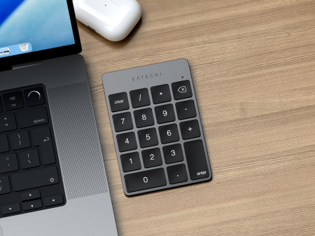 Satechi Slim Wireless Keypad - Space Gray [2]