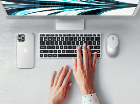 Satechi Slim X1 Bluetooth Keyboard US - Silver [2]