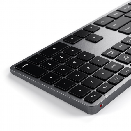 Satechi Slim X3 Bluetooth BACKLIT Wireless Keyboard - CZ - Space Grey [4]
