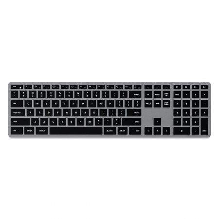 Periferice PC - Satechi Slim X3 Bluetooth BACKLIT Wireless Keyboard - US - Space Grey