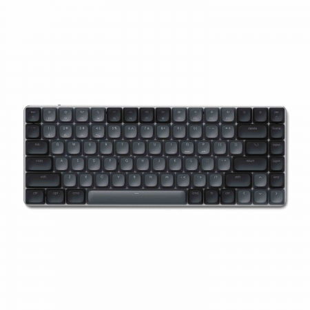 Satechi SM1 Slim Mechanical Backlit Bluetooth Keyboard (Windows Keycaps - Windows, Left Alt, Right Alt 2.4GHz USB Receiver) - Black [2]