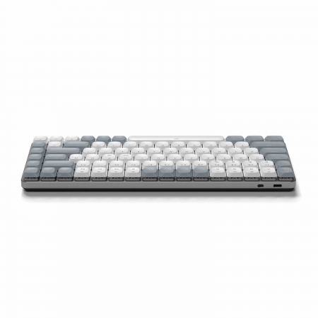 Satechi SM1 Slim Mechanical Backlit Bluetooth Keyboard (Windows Keycaps - Windows, Left Alt, Right Alt 2.4GHz USB Receiver) - Grey/White [4]