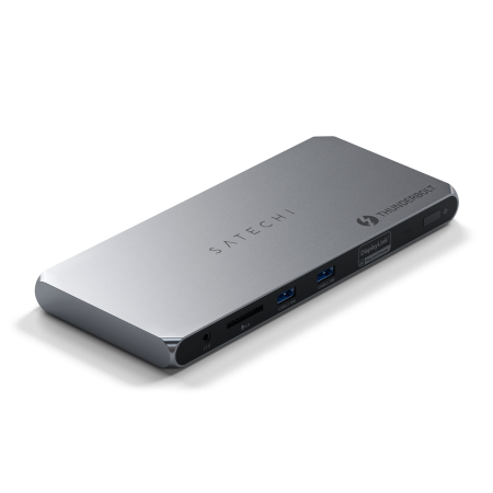 Sisteme PC & Periferice - Satechi Thunderbolt 4 Multi-Display Docking Station - EU - Space Grey