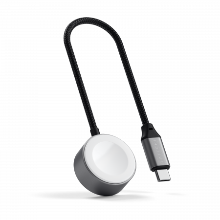 Satechi USB-C Magnetic Fast-Charging Cable for Apple Watch - Space Gray [3]