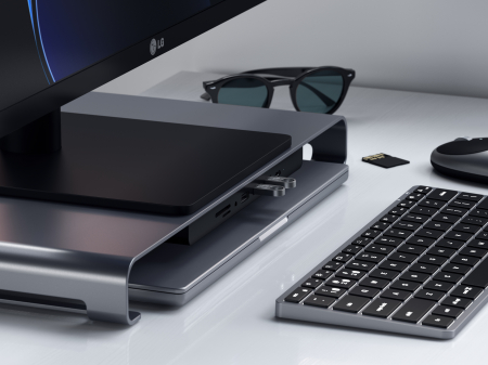 Satechi USB-C Monitor Stand Hub XL - Space Grey [6]
