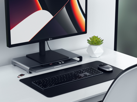 Satechi USB-C Monitor Stand Hub XL - Space Grey [7]