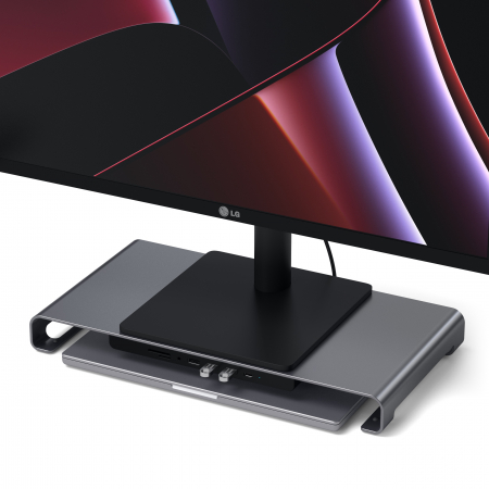Satechi USB-C Monitor Stand Hub XL - Space Grey [9]