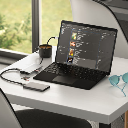 Satechi USB-C MultiPort Adapter 8K with Ethernet V3 - Silver [6]