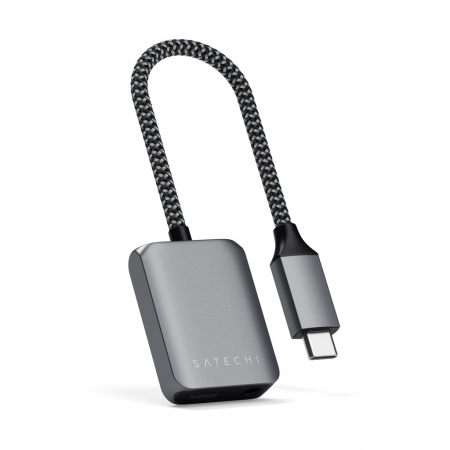 Satechi USB-C to 3.5mm Audio & PD Adapter - Space Grey [0]