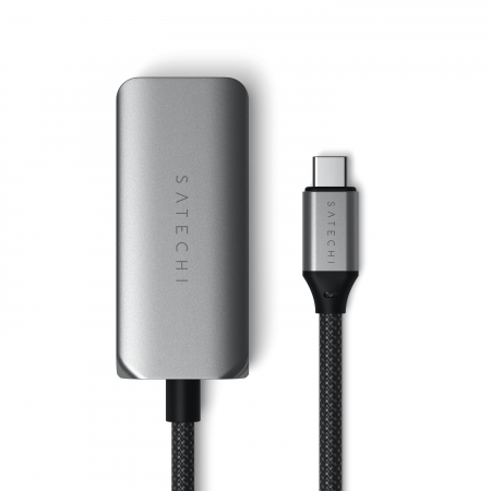 Satechi USB-C To HDMI 2.1 8K Adapter (Mac Devices up to 4K/60Hz, 8K/60Hz, 4K 60Hz/120Hz, 2K/ 40Hz, 1080P/500Hz,  Dynamic HDR10+  HDCP 1.4 & HDCP 2.3) - Space Grey [4]