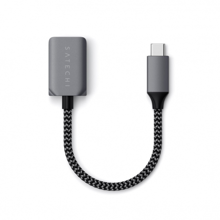 USB Hub - Satechi USB-C to USB 3.0 Adapter - Space Grey