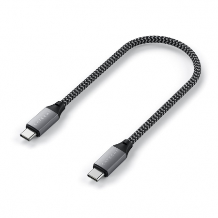 Satechi USB-C to USB-C Short Cable - 25cm - Space Grey [4]