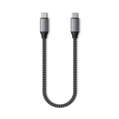 Satechi USB-C to USB-C Short Cable - 25cm - Space Grey [2]