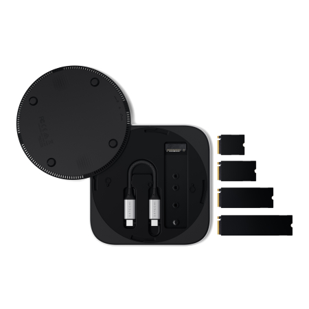 Satechi USB4 Slim NVMe SSD Enclosure - Grey [1]