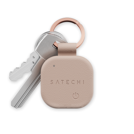 Satechi Vegan-leather Findall Keychain - Desert Rose [4]