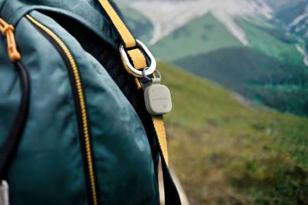 Satechi Vegan-leather Findall Keychain - Sand [5]