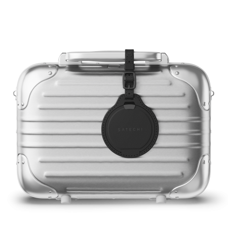 Satechi Vegan-Leather FindAll Luggage Tag - Black [2]