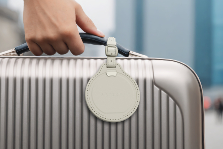 Satechi Vegan-Leather FindAll Luggage Tag - Sand [1]