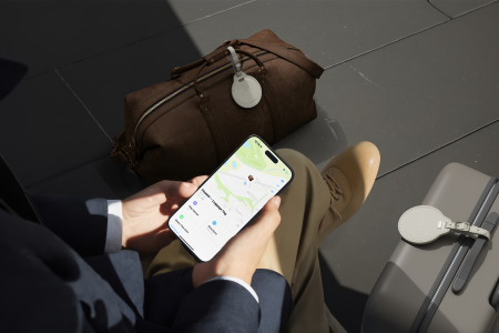 Satechi Vegan-Leather FindAll Luggage Tag - Sand [3]