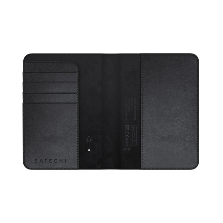 Satechi Vegan-Leather FindAll Passport Cover - Black [7]