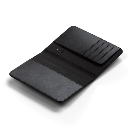 Satechi Vegan-Leather FindAll Passport Cover - Black [2]