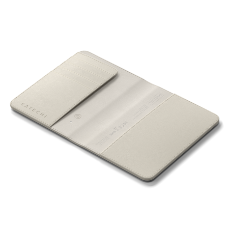 Satechi Vegan-Leather FindAll Passport Cover - Sand [7]