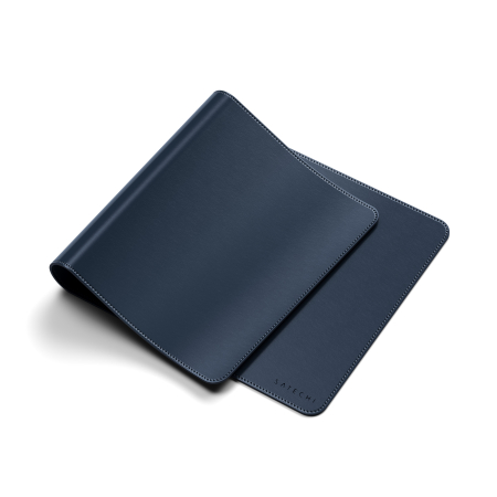 Satechi Vegan-Leather Premium Desk Mat - Blue [2]