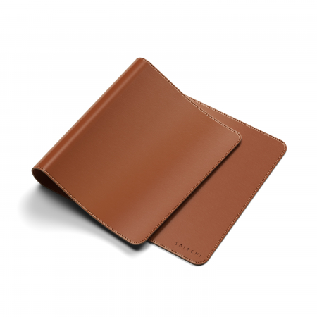 Satechi Vegan-Leather Premium Desk Mat - Brown [4]