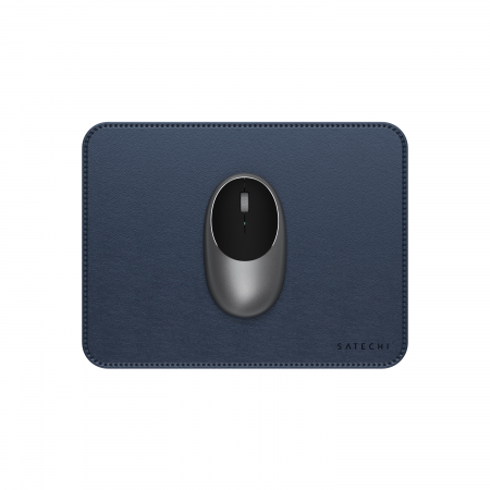 Satechi Vegan-Leather Premium Mouse Pad - Blue [1]