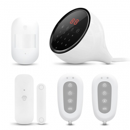 Smanos Wi-Fi/PSTN Alarm System - White [0]