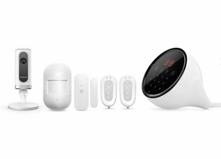 Smanos Wi-Fi/PSTN Alarm System +  WiFi Camera - White [2]
