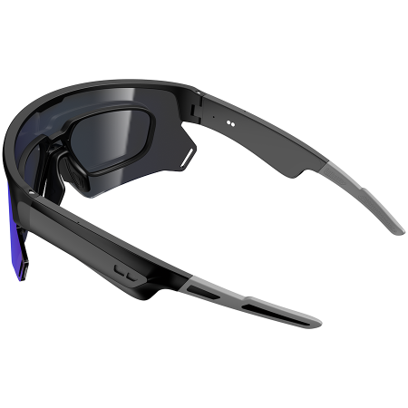 Smart Glasses Blackview D2 Ice Blue lenses Chips Jerry AD6976D4 8Mb 240mAh BT 5.1 APP HeyCyan ENC AI Lesten to music IP54 155x60x70mm Ice Blue [7]