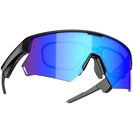 Data Storage - Smart Glasses Blackview D2 Sunglasses lenses Chips Jerry AD6976D4 8Mb 240mAh BT 5.1 APP HeyCyan ENC AI Lesten to music IP54 155x60x70mm Black