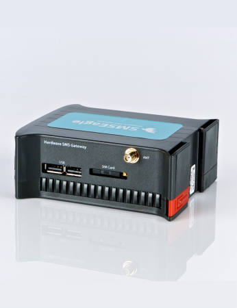 SMSEagle NXS-9700 3G - modem device, sending/receiving throughput up to 30 SMS/min [4]