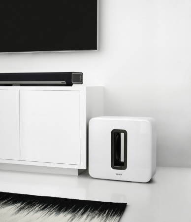 Sonos SUB GLOSS Wireless Subwoofer White [2]