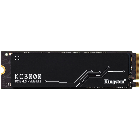 Componente PC - KINGSTON KC3000 1024GB SSD, M.2 2280, PCIe 4.0 NVMe, Read/Write 7000/6000MB/s, Random Read/Write: 900K/1000K IOPS