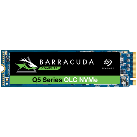 Laptop, Tablete & Telefoane - SSD SEAGATE BarraCuda Q5 1TB M.2 2280-S2 PCIe Gen3 x4 NVMe 1.3, Read/Write: 2400/1700 MBps, TBW 274
