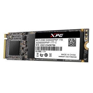SSD ADATA M.2 PCIe 1TGB, Gen3 x4, XPG SX6000 Pro 3D TLC NAND, R/W up to 2100/1500MB "ASX6000PNP-1TT-C" [1]