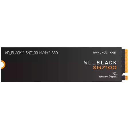 Componente Laptop - SSD WD Black SN7100 2TB M.2 2280 PCIe Gen4 x4 NVMe, Read/Write: 7250/6900 MBps, IOPS 1000K/1400K, TBW: 1200