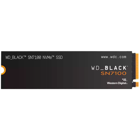 Componente PC - SSD WD Black SN7100 500GB M.2 2280 PCIe Gen4 x4 NVMe, Read/Write: 6800/5800 MBps, IOPS 760K/1200K, TBW: 300