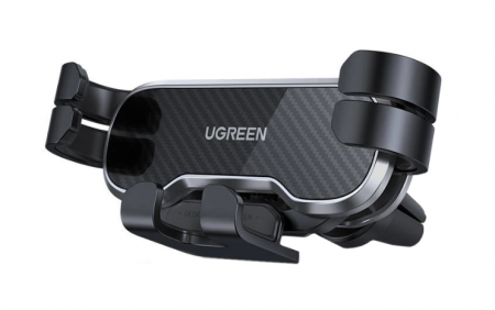 Suport Telefon - SUPORT AUTO Ugreen pt. SmartPhone, \\"LP228\\" fixare grila ventilatie, negru \\"80539\\" - 6957303885398