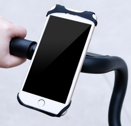 SUPORT bicicleta Baseus Miracle pt SmartPhone, fixare de bare de diferite dimensiuni, negru \\"SUMIR-BY01\\" [3]