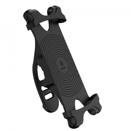 Telefoane & accesorii - SUPORT bicicleta Baseus Miracle pt SmartPhone, fixare de bare de diferite dimensiuni, negru \\"SUMIR-BY01\\"